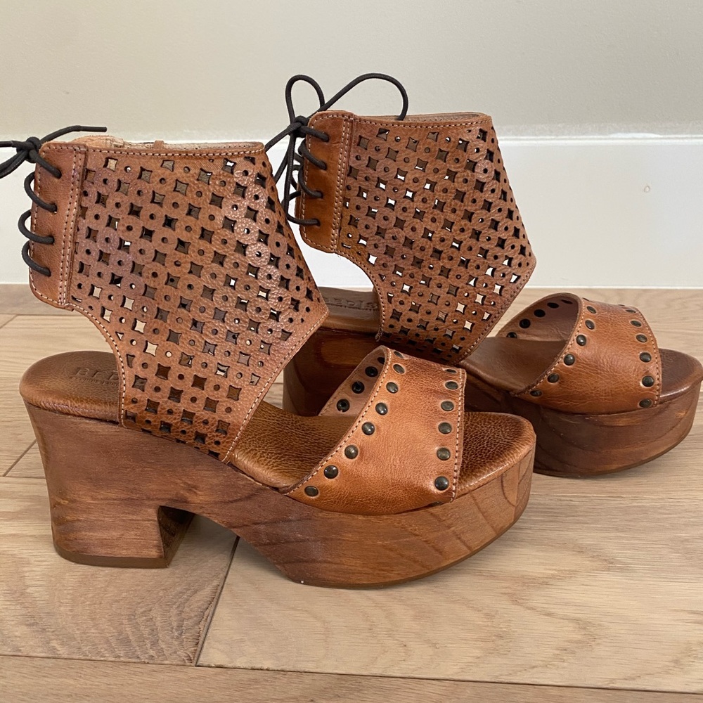 Brand New Bed Stu Mali Brown Sandals Size 8